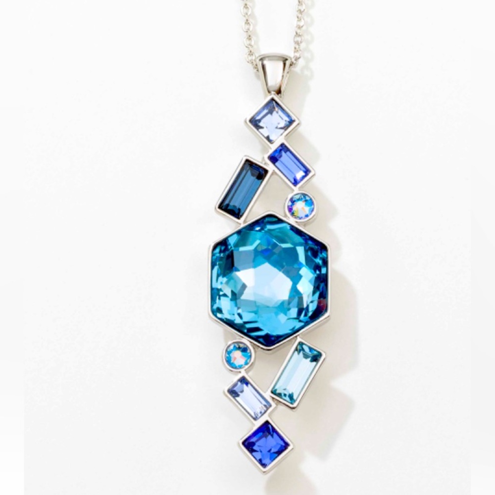 Touchstone Crystal Splash Pad Pendant